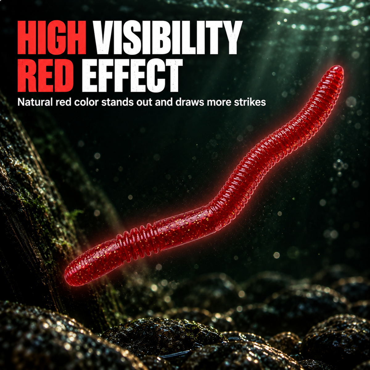 🐟 Kein Biss? Diese weichen Wurm-Köder bringen Action! – Softplastik-Angelköder mit realistischer Bewegung – ideal für Raubfisch & Süßwasser 🎣🔥