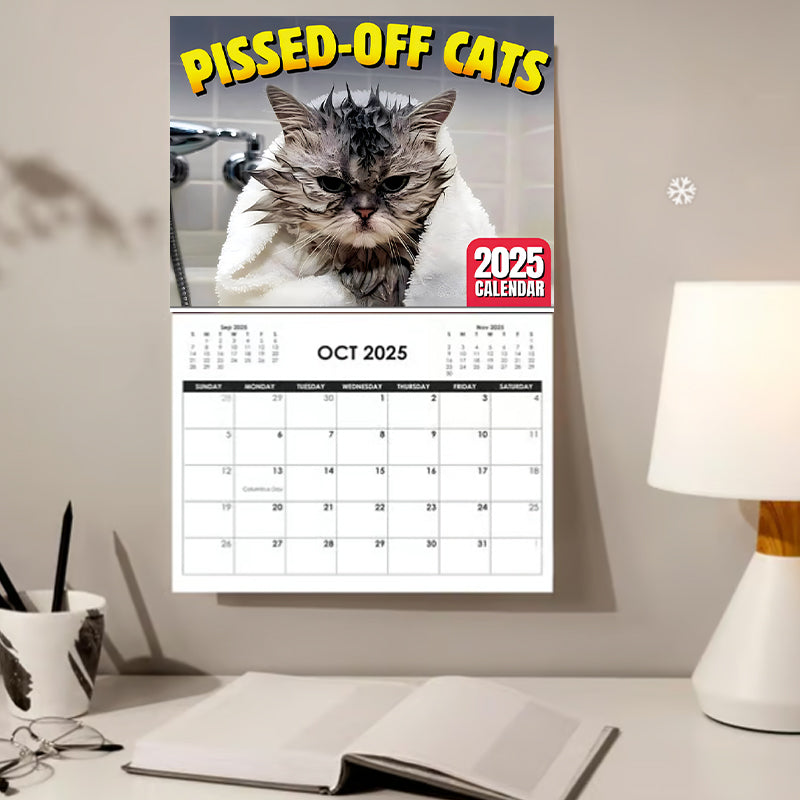 ⏳Nur für kurze Zeit – 50% RABATT⏰🐱 Lustiger Katzenkalender – 12 Monate frecher Katzenhumor