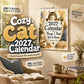 🐱🔥 50 % RABATT! 2027 A Cats Life Wandkalender – Monatliche niedliche Katzenfotos, großes Datumsraster, Feiertagsmarkierungen, dickes Papier, überall hängbare Wohn- und Bürodekoration ✨