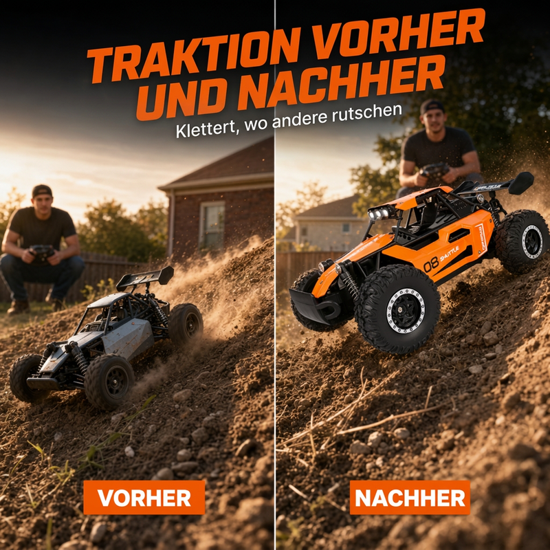 🏎️Hochgeschwindigkeits-RC-Geländewagen mit Allradantrieb