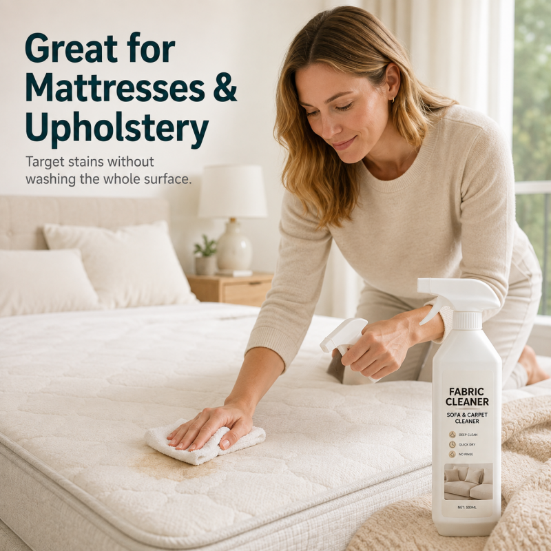 🧼✨Textil-Spray ohne Ausspülen – Entfernt Flecken, trocknet schnell, sicher – 500 ml