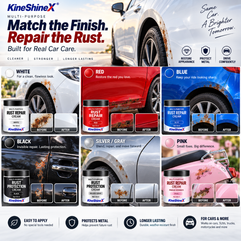🚗 Rost? Nicht mit dieser Creme! – Mehrzweck-Rostschutz für Autos & Metall im Haushalt – stoppt Rost, schützt & pflegt – ideal für Scharniere, Werkzeuge & Gartenmöbel 🔩✨