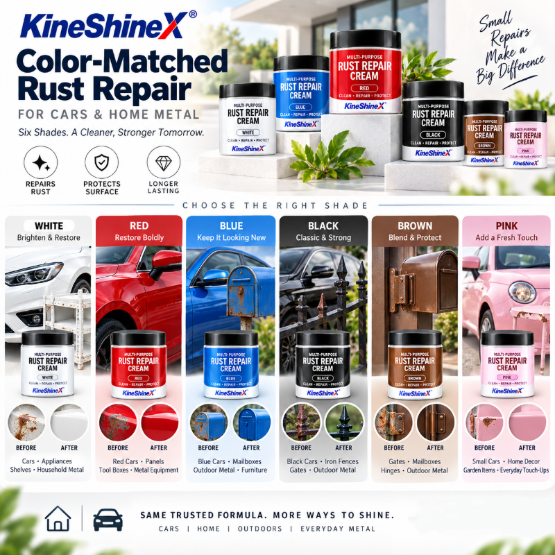 🚗 Rost? Nicht mit dieser Creme! – Mehrzweck-Rostschutz für Autos & Metall im Haushalt – stoppt Rost, schützt & pflegt – ideal für Scharniere, Werkzeuge & Gartenmöbel 🔩✨
