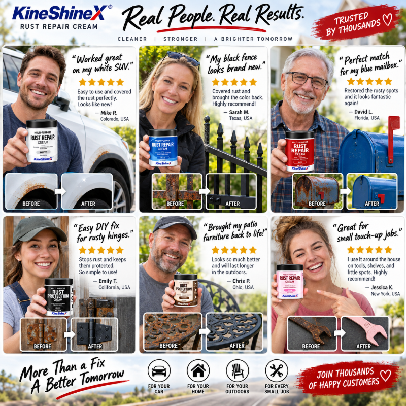 🚗 Rost? Nicht mit dieser Creme! – Mehrzweck-Rostschutz für Autos & Metall im Haushalt – stoppt Rost, schützt & pflegt – ideal für Scharniere, Werkzeuge & Gartenmöbel 🔩✨