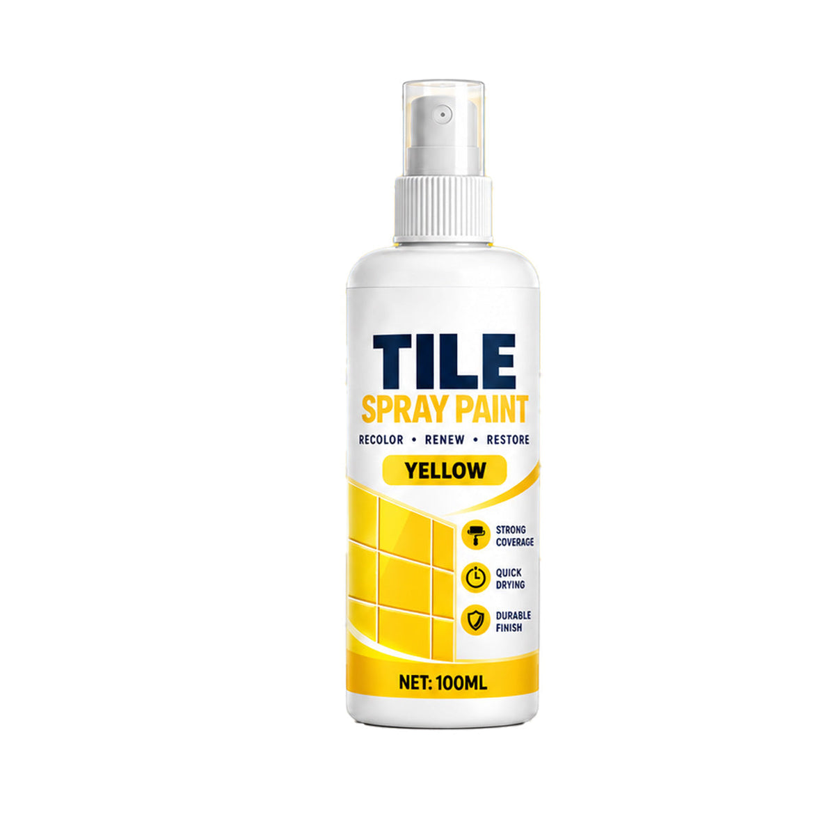 🎨 Alte Fliesen? Einfach neu ansprühen! – Fliesen-Auffrischungs-Spray – 100 ml, 3 Farben – für Bad, Küche & Fliesen – schnell & unkompliziert ✨