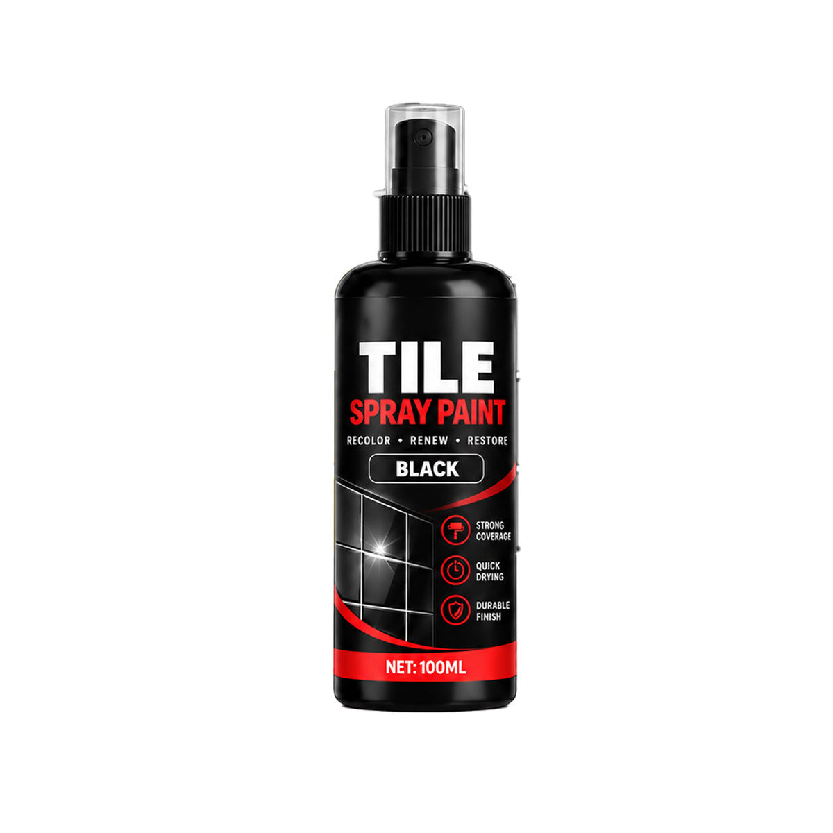 🎨 Alte Fliesen? Einfach neu ansprühen! – Fliesen-Auffrischungs-Spray – 100 ml, 3 Farben – für Bad, Küche & Fliesen – schnell & unkompliziert ✨