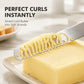 ✨ Ein Messer, drei Funktionen! – Professionelles 3-in-1 Butter- & Streichmesser aus 304-Edelstahl – schneiden, streichen & verteilen mühelos – perfekt für Frühstück & Brotzeit 🔪
