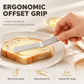 ✨ Ein Messer, drei Funktionen! – Professionelles 3-in-1 Butter- & Streichmesser aus 304-Edelstahl – schneiden, streichen & verteilen mühelos – perfekt für Frühstück & Brotzeit 🔪