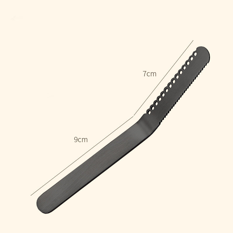✨ Ein Messer, drei Funktionen! – Professionelles 3-in-1 Butter- & Streichmesser aus 304-Edelstahl – schneiden, streichen & verteilen mühelos – perfekt für Frühstück & Brotzeit 🔪