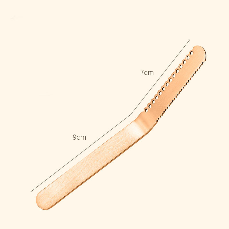 ✨ Ein Messer, drei Funktionen! – Professionelles 3-in-1 Butter- & Streichmesser aus 304-Edelstahl – schneiden, streichen & verteilen mühelos – perfekt für Frühstück & Brotzeit 🔪