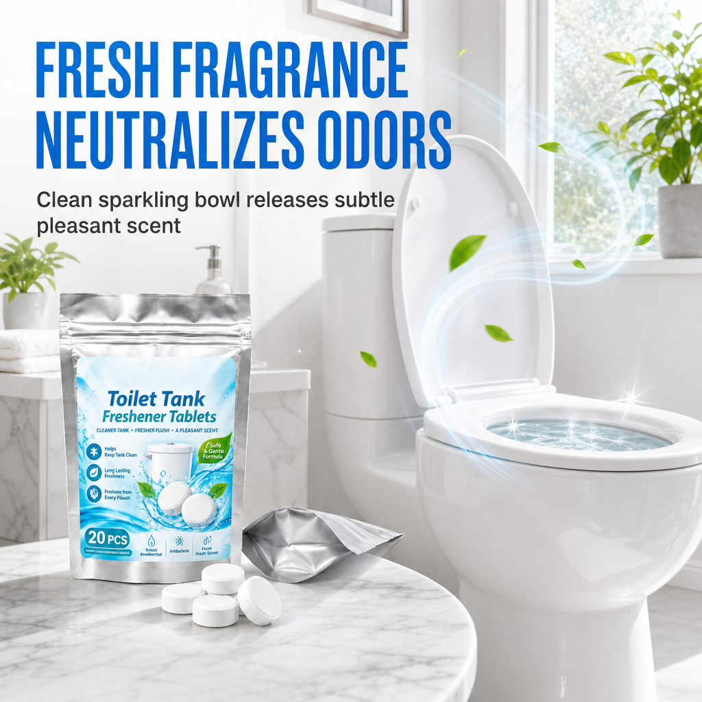 🥳HEISSER ANGEBOT 2026🥳💞ÜBER 50.000 VERKAUFT! 🚽✨ 50 % RABATT! 20er-Pack Toilettenspülkasten-Erfrischungstabletten – die sprudelnde Wirkung bekämpft Gerüche, die langsame Freisetzung sorgt für dauerhafte Reinigung. Schonend für die Rohrleitungen! 🧼✅