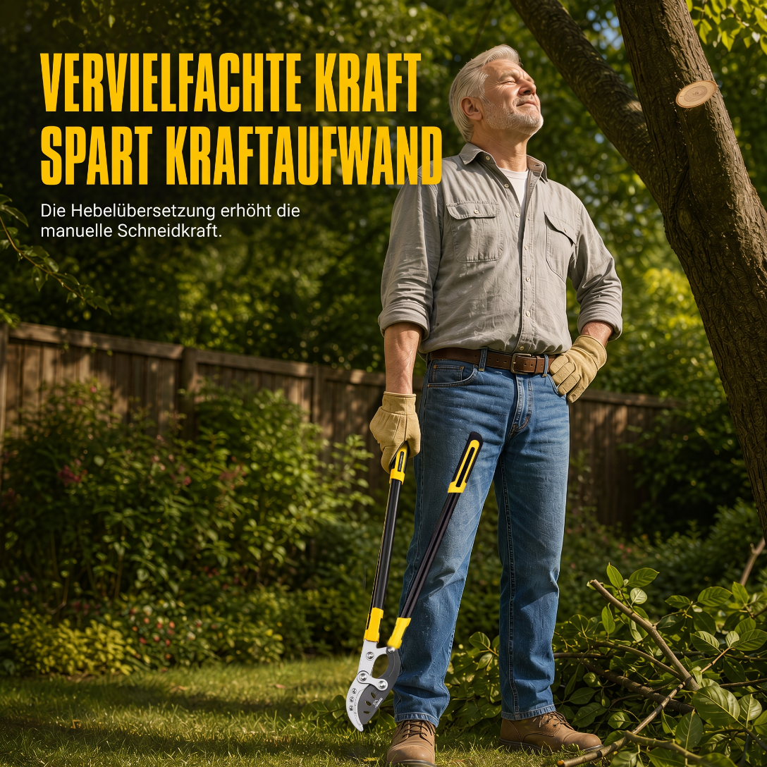 📢📢50 % RABATT!! ⏰Hochleistungs-Gartenschere für dicke Äste – Arbeitssparende Obstbaumschere