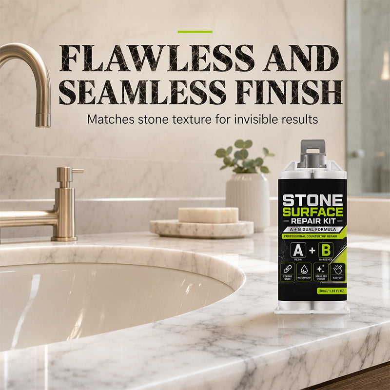 ⚡ Professionelle Stein-Reparaturpaste – für Kratzer, Risse & kleine Schäden auf Marmor, Granit & Quarz
