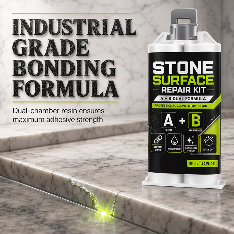 ⚡ Professionelle Stein-Reparaturpaste – für Kratzer, Risse & kleine Schäden auf Marmor, Granit & Quarz