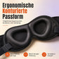 ⏰Set aus integriertem Memory-Foam-Reisekissen und 3D-abdunkelnder Schlafmaske zur Nackenstütze auf Reisen