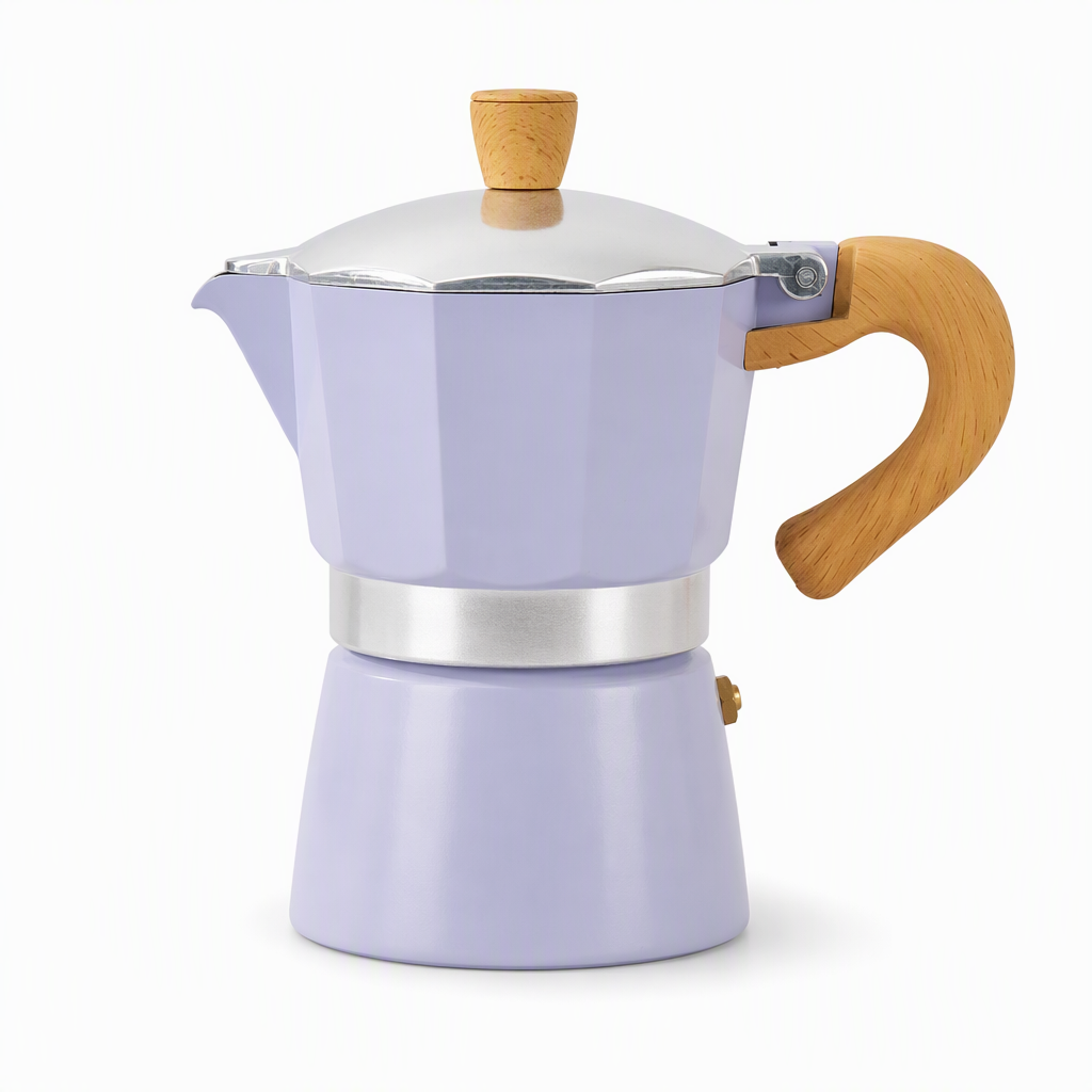☕ Klassischer Espressokocher – italienisch, für Zuhause & ideal als Moka-Kanne