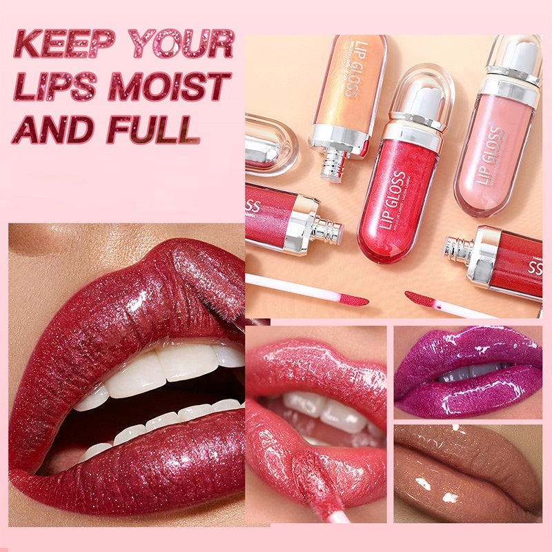 💋 Langanhaltender feuchtigkeitsspendender Lipgloss ✨ Geschmeidige Textur & brillantes Hochglanz-Finish
