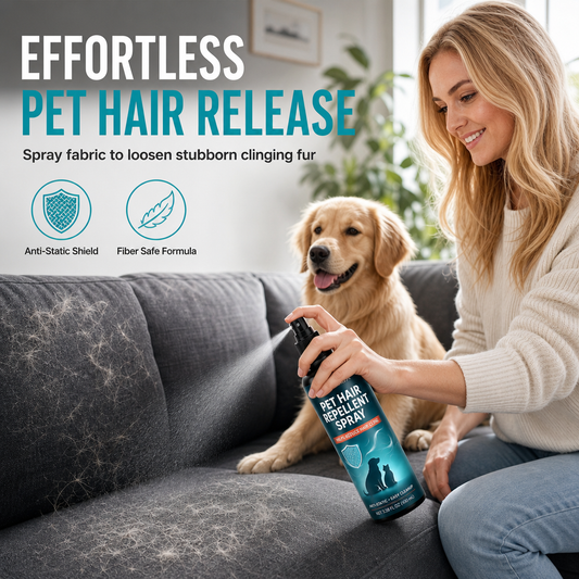 ⚡ Antistatisches Tierhaar-Spray – gegen fliegende Haare & statische Aufladung – für Hunde & Katzen 🐾