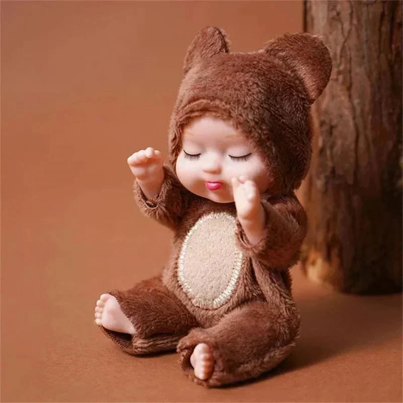 ⏳Zeitlich begrenztes Angebot⏳ Mini-Reborn-Babypuppe mit schlafendem Gesicht – 6 Tiermotive zur Auswahl