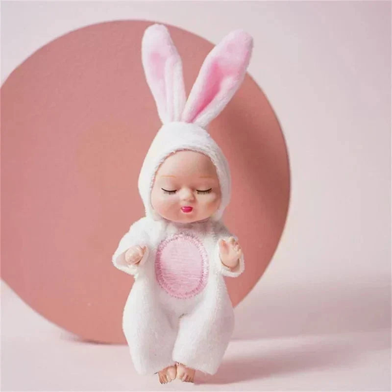 ⏳Zeitlich begrenztes Angebot⏳ Mini-Reborn-Babypuppe mit schlafendem Gesicht – 6 Tiermotive zur Auswahl