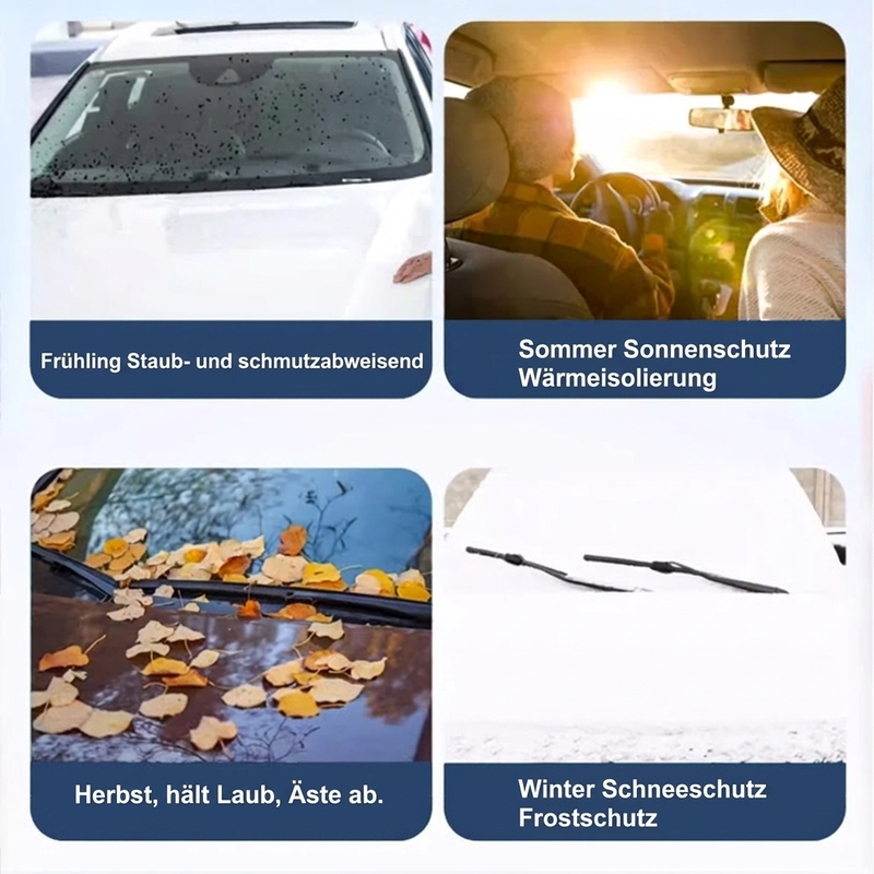 📢📢50% RABATT !!⏰Autoscheibenabdeckung mit Saugnäpfen