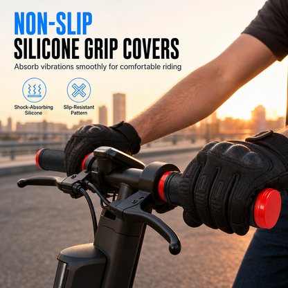 🚴 Schluss mit rutschigen Griffen! – Universelle Silikon-Griffe für Lenker & Bremshebel – mehr Grip, mehr Komfort & weniger Vibrationen – ideal für Fahrrad, E-Bike & Co. ✨