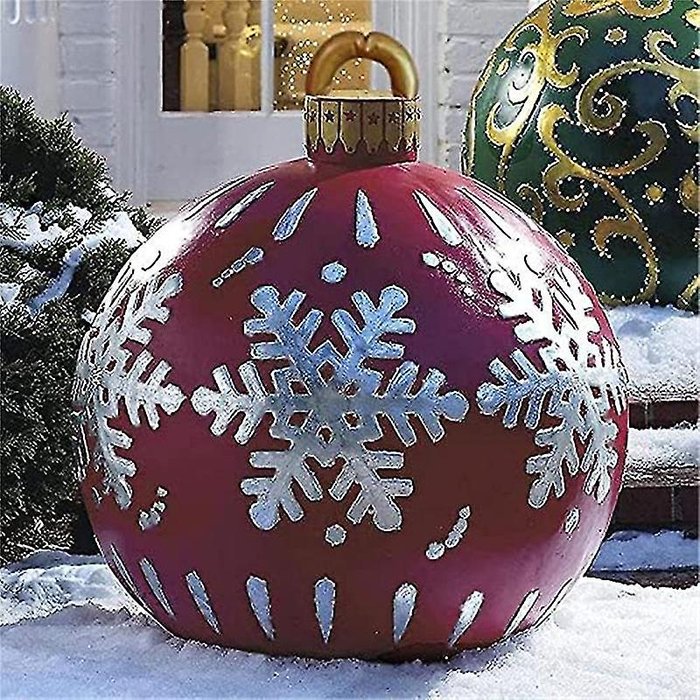 🎅 Weihnachtsstimmung für draußen! – Dekorativer PVC-Aufblasballon für Weihnachten – auffällig, leicht & ideal für Garten, Terrasse & Eingang 🎄✨