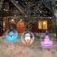 🎅 Weihnachtsstimmung für draußen! – Dekorativer PVC-Aufblasballon für Weihnachten – auffällig, leicht & ideal für Garten, Terrasse & Eingang 🎄✨
