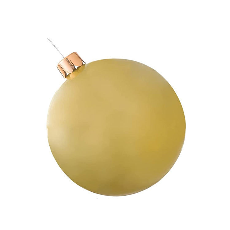 🎅 Weihnachtsstimmung für draußen! – Dekorativer PVC-Aufblasballon für Weihnachten – auffällig, leicht & ideal für Garten, Terrasse & Eingang 🎄✨