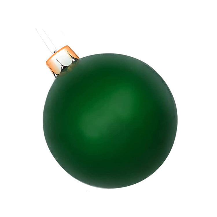 🎅 Weihnachtsstimmung für draußen! – Dekorativer PVC-Aufblasballon für Weihnachten – auffällig, leicht & ideal für Garten, Terrasse & Eingang 🎄✨