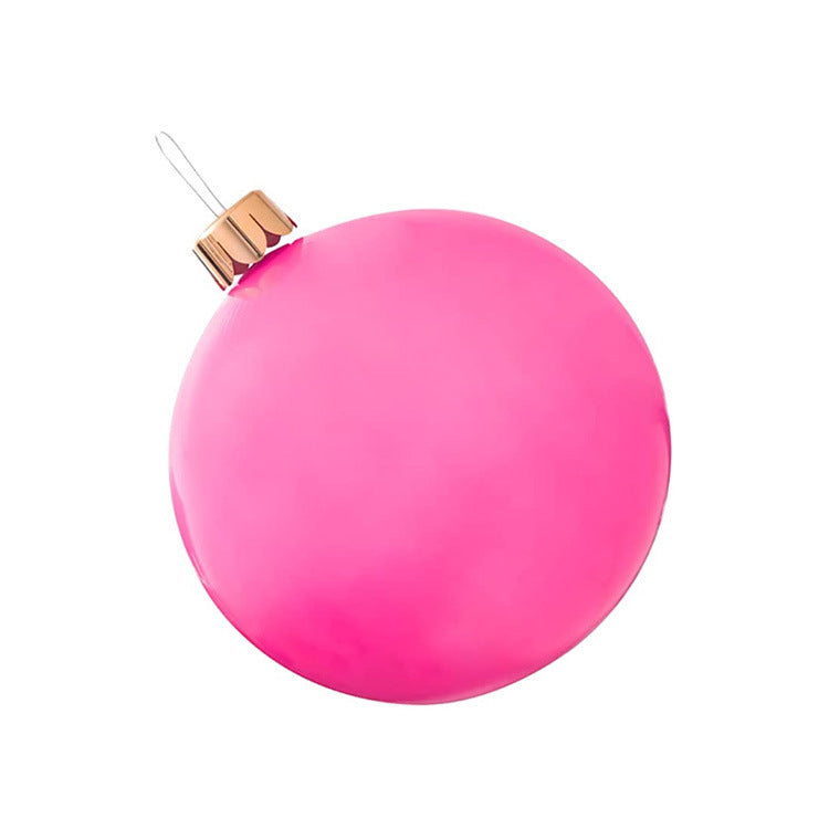 🎅 Weihnachtsstimmung für draußen! – Dekorativer PVC-Aufblasballon für Weihnachten – auffällig, leicht & ideal für Garten, Terrasse & Eingang 🎄✨