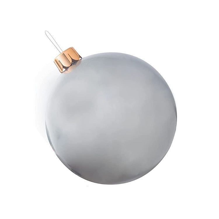🎅 Weihnachtsstimmung für draußen! – Dekorativer PVC-Aufblasballon für Weihnachten – auffällig, leicht & ideal für Garten, Terrasse & Eingang 🎄✨