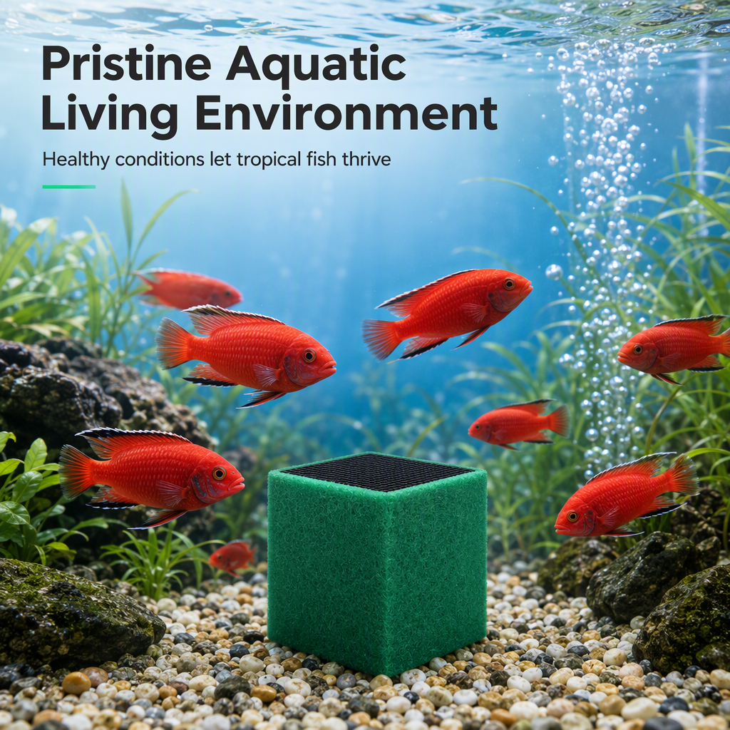 🐟Jetzt 50% sparen! Aktivkohle-Filterwürfel – unterstützen die Wasserreinigung, reduzieren Gerüche & Verfärbungen – einfach in den Filter geben ✨