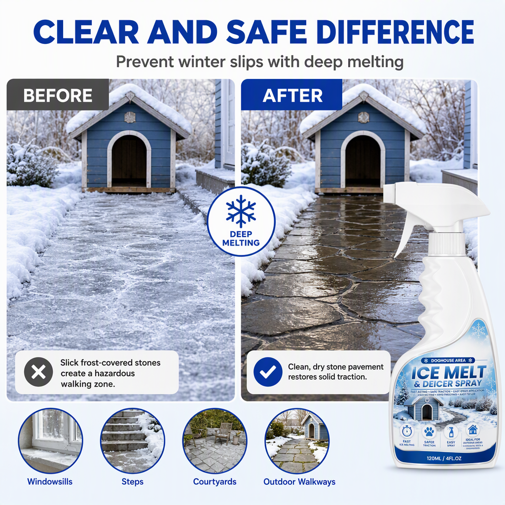 ❄️ Eis & Schnee? Kein Problem! – Jetzt 50% sparen! Eis- & Schneeschmelz-Spray für draußen – schnell, einfach & gezielt anwenden – ideal für Stufen, Gehwege & Einfahrten 🔥✨