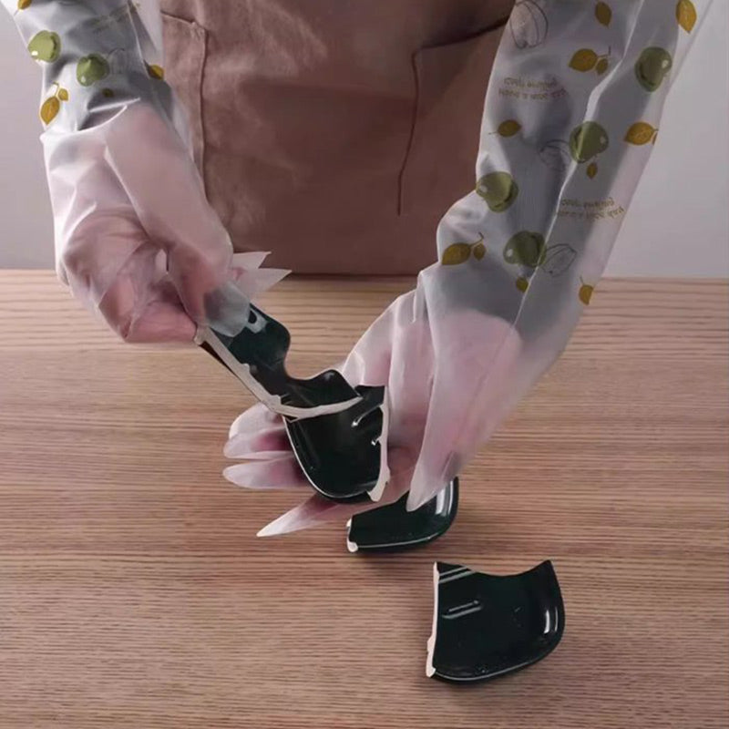 🧼🧤 Hygienisch bis zum Arm! – Bedruckte Einweg-Langarmhandschuhe aus Kunststoff – praktisch für Reinigung, Küche, Pflege & unterwegs ✨
