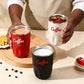 Tragbarer smarter Thermo-Kaffeebecher mit Temperaturanzeige