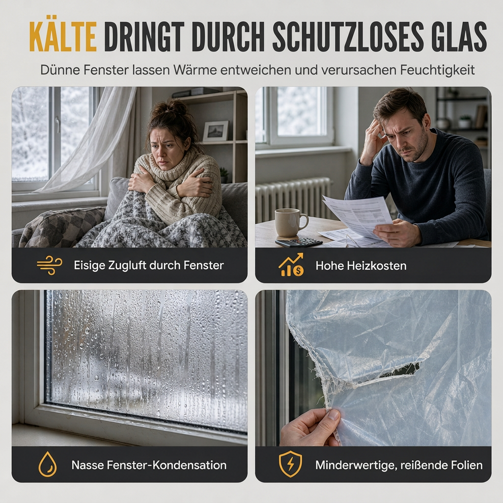 ⏳Zeitlich begrenztes Angebot⏳ Wärmeisolierender Fenstervorhang aus Graphen zum Schutz vor Winterwind