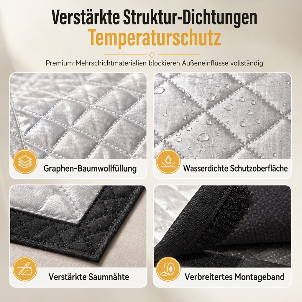 ⏳Zeitlich begrenztes Angebot⏳ Wärmeisolierender Fenstervorhang aus Graphen zum Schutz vor Winterwind