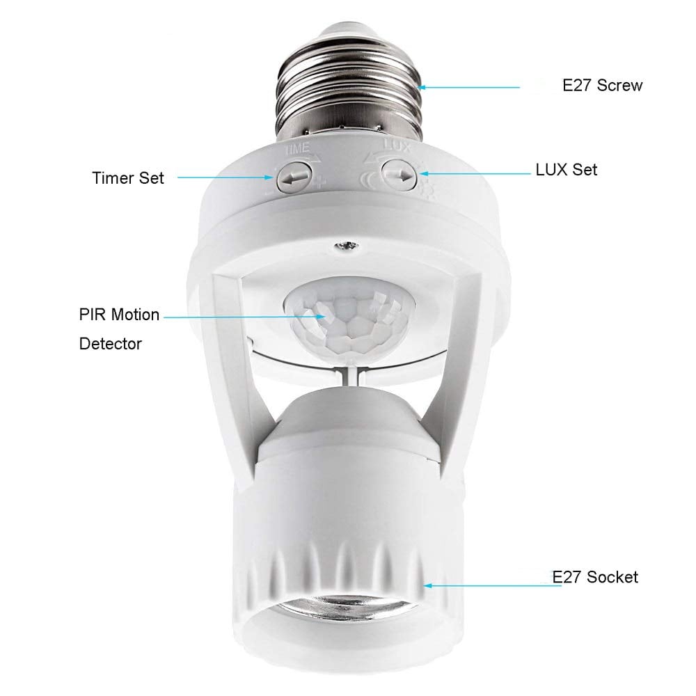 🔥50 % RABATT!!📢💡 Lampenfassung mit Bewegungssensor – Verwandeln Sie Ihre Glühbirne in eine freihändige Sensorlampe ✨