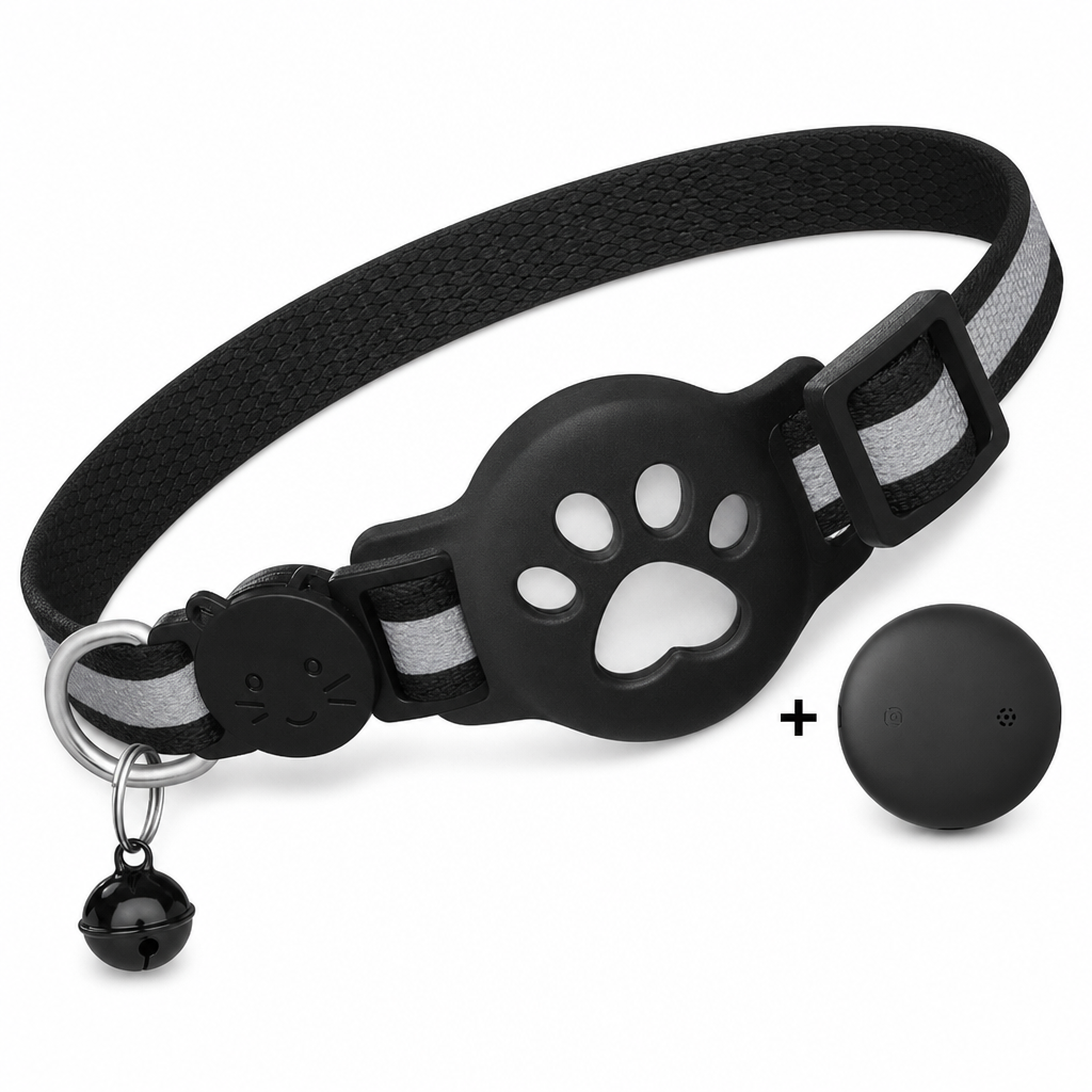 ⏳Nur für kurze Zeit – 50% RABATT⏰Reflektierendes Katzenhalsband mit wasserdichtem smartem Haustier-Tracker