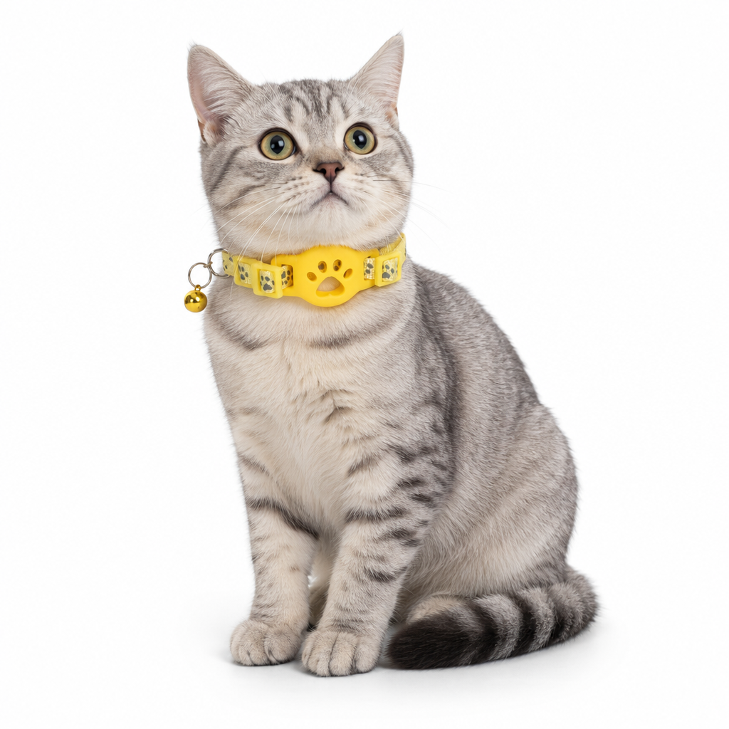 ⏳Nur für kurze Zeit – 50% RABATT⏰Reflektierendes Katzenhalsband mit wasserdichtem smartem Haustier-Tracker