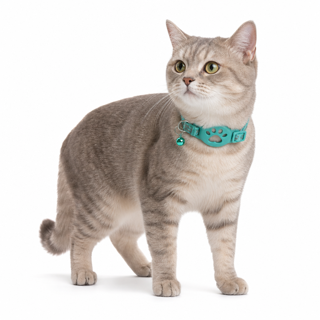 ⏳Nur für kurze Zeit – 50% RABATT⏰Reflektierendes Katzenhalsband mit wasserdichtem smartem Haustier-Tracker