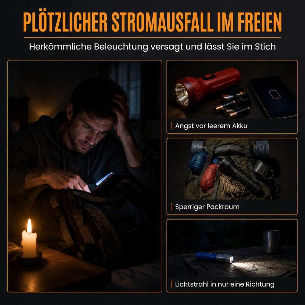 ⏳Zeitlich begrenztes Angebot: 50 % Rabatt⏰Tragbare Solar-LED-Campinglampe für den Außen⛺🔦