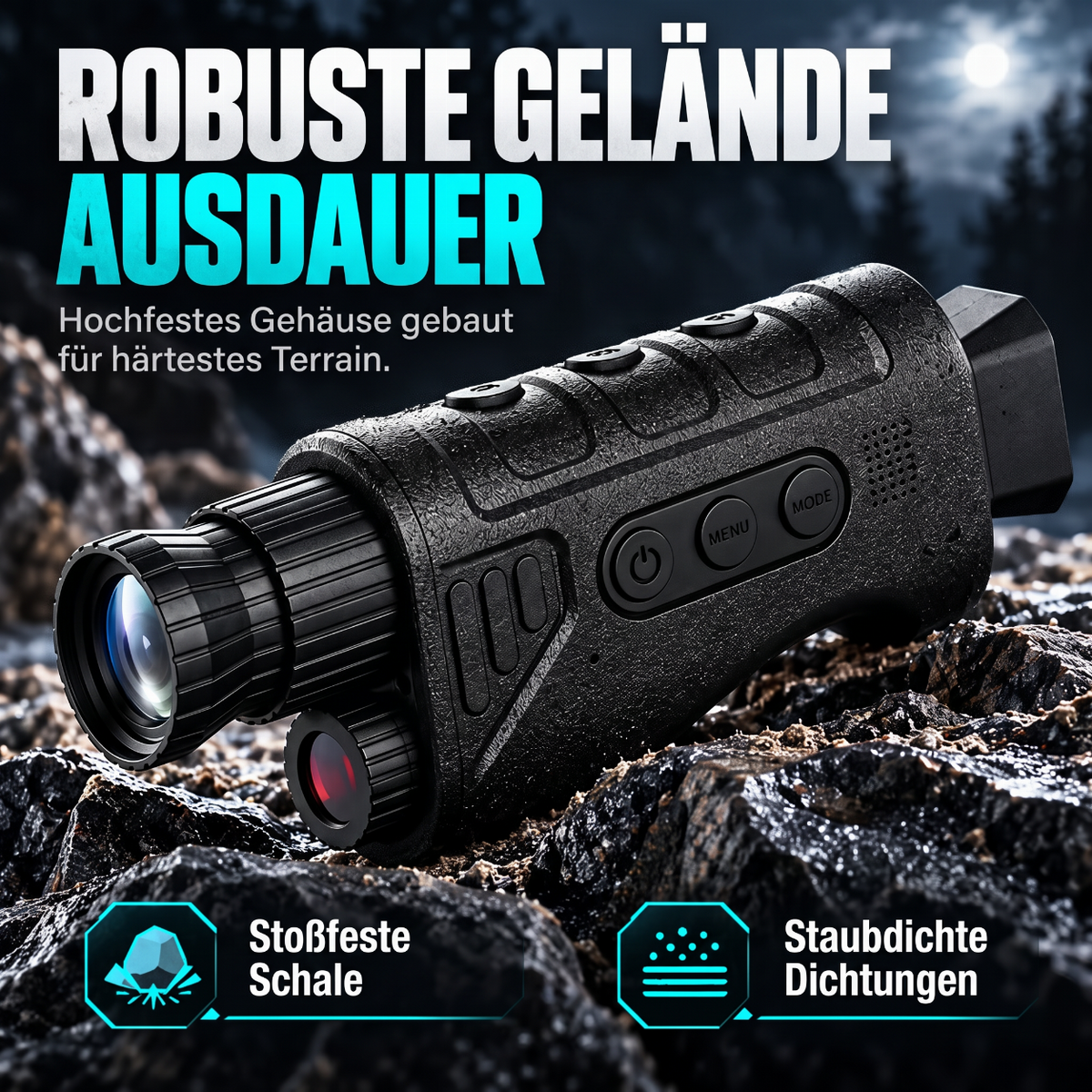 📢📢 50% RABATT🔍1080P HD Nachtsichtmonokular – 16-facher Digitalzoom für Outdoor-Abenteuer und Tierbeobachtung