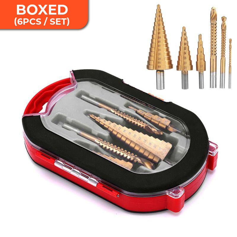 🎁Heißer Verkauf 50% RABATT⏳Titanbeschichtete Bohrer-Set
