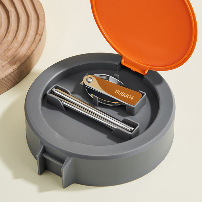Mehrschichtige Edelstahl-Lunchbox mit großem Fassungsvermögen und extralanger Isolierung