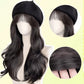 Vielseitiges Barett-Perückenset mit langem lockigem Haar（Großes Angebot⛄BUY 2 Get 10% OFF + Freeshipping）