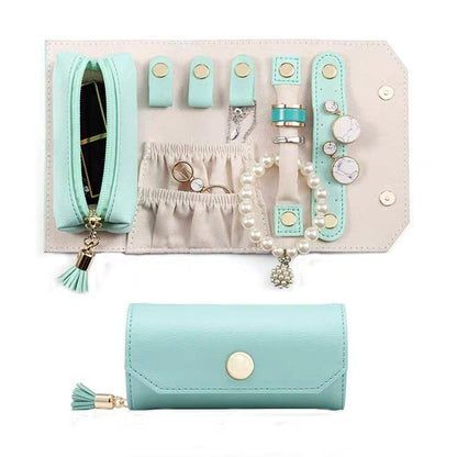 Mini Folding Jewelry Organizer Bag