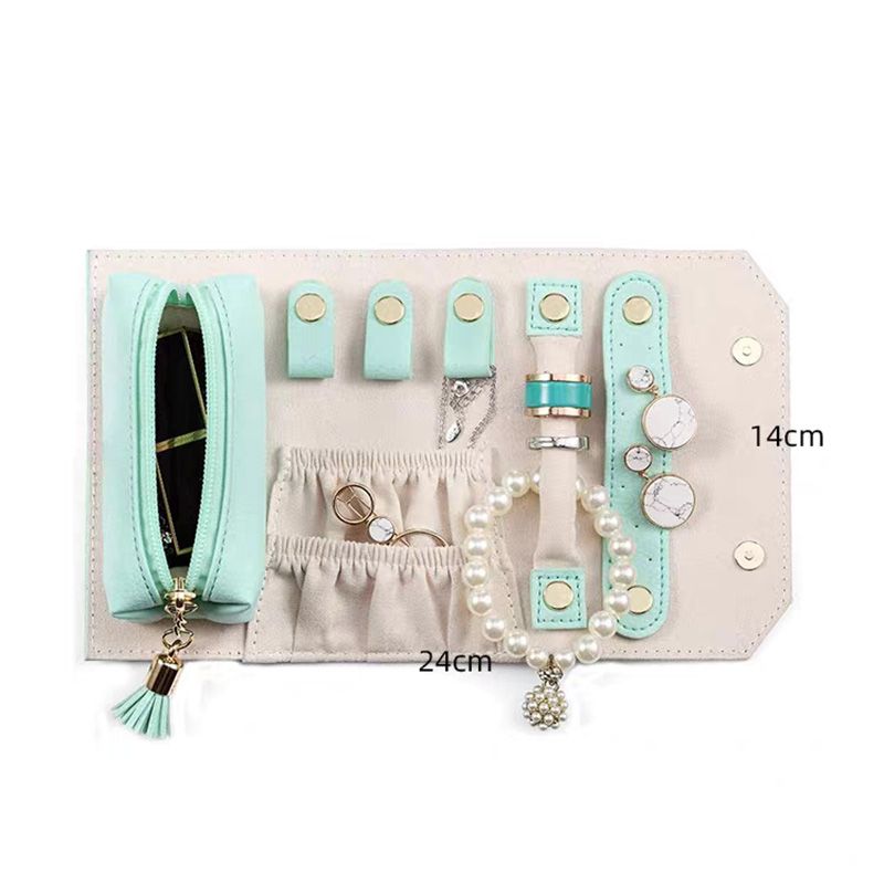 Mini Folding Jewelry Organizer Bag