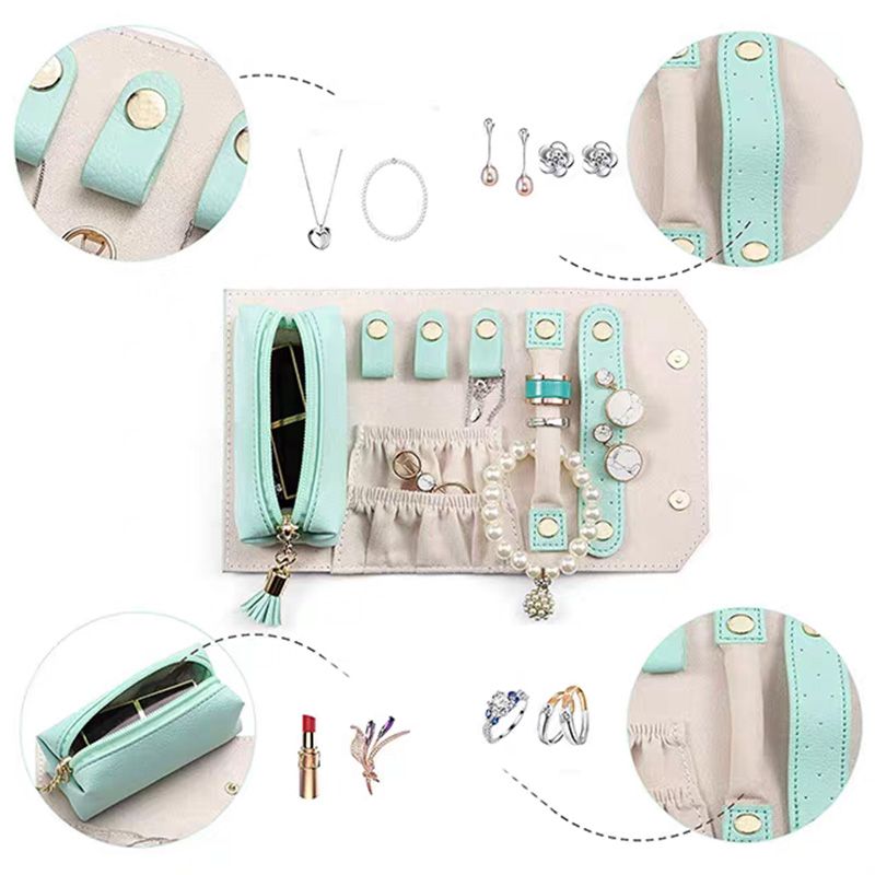 Mini Folding Jewelry Organizer Bag